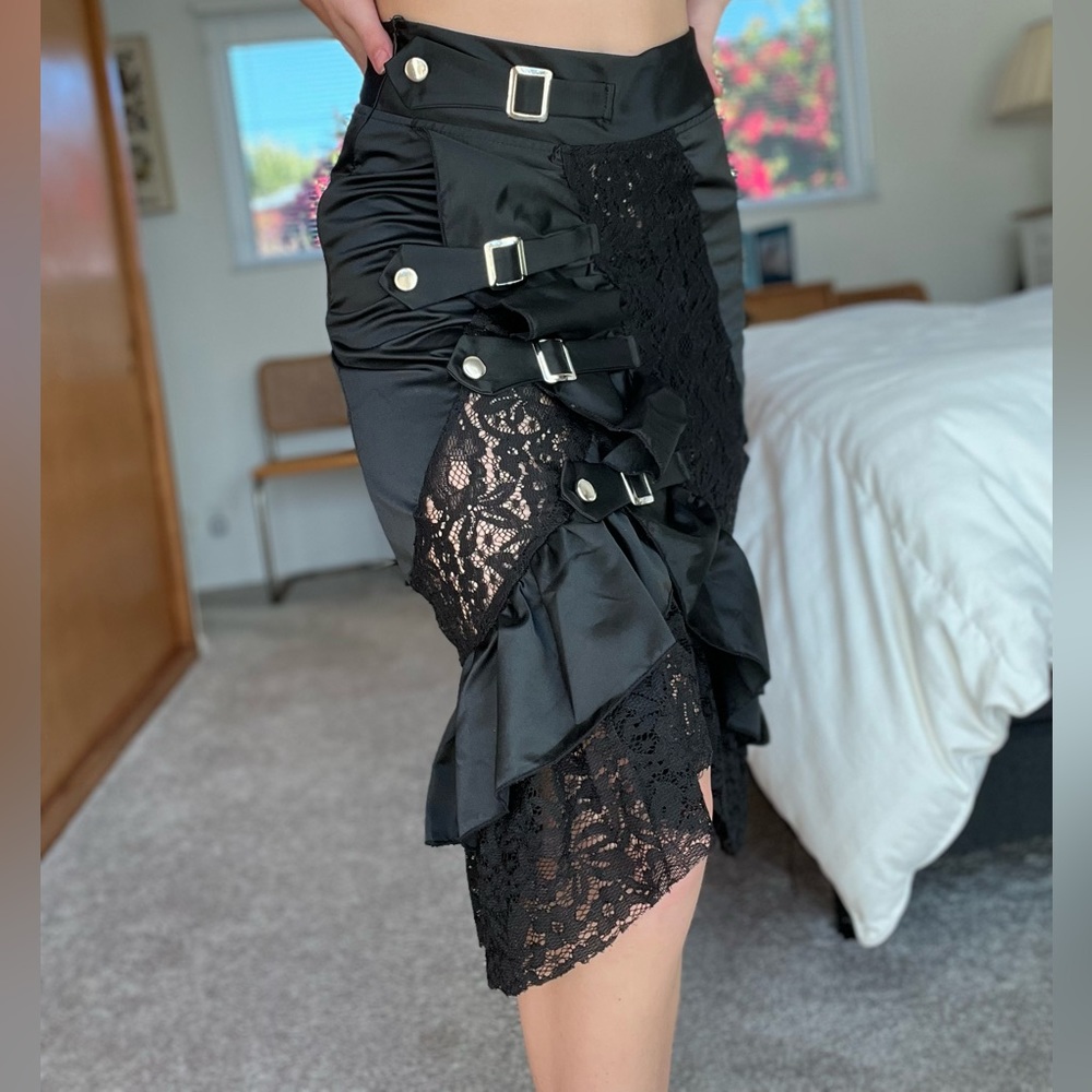 Gothic Lace Mermaid Skirt